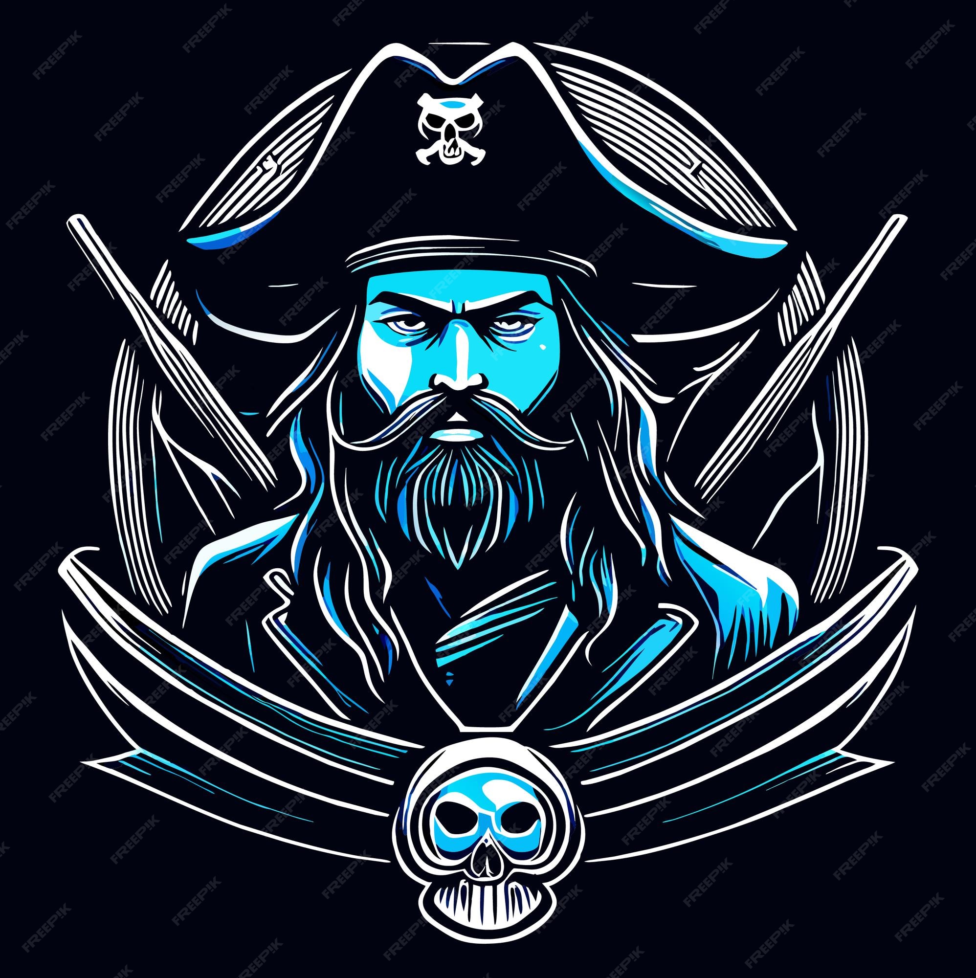 Premium Vector | Pirate legend vector perfect for digital art