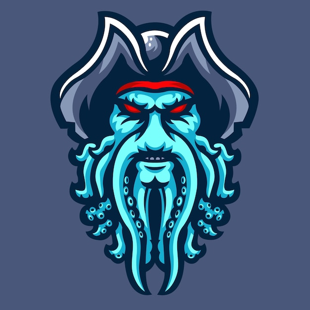 Vector pirate logo