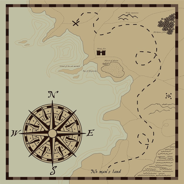 Pirate's map