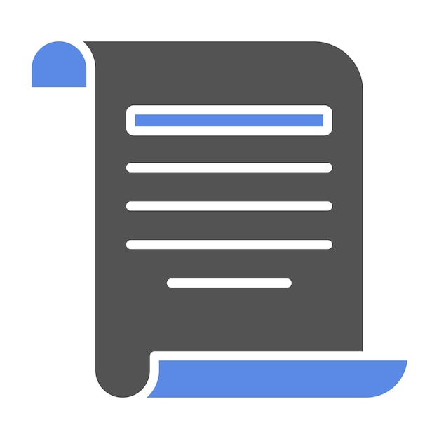 Pirate Scroll Icon Stijl