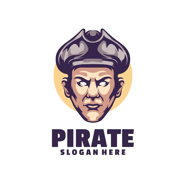 Pirates logo è un logo professionale pulito ed elegante per l'azienda o il personale