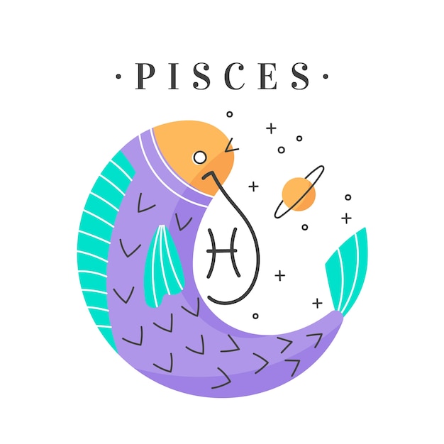 Vector pisces logo