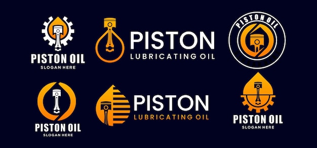 Piston engine oil droplets illustration of vehicle engine lubricants and industrial machines