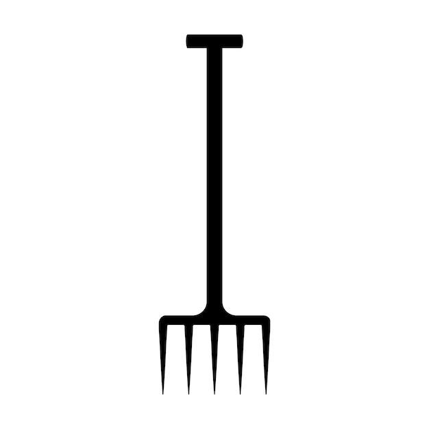 Pitchfork icon vector illustration symbol design