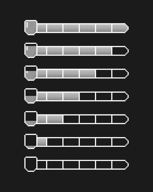 Pixel armor scale