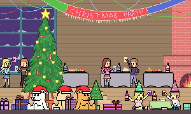 Pixilart - XChara On Christmas by stxrthvftx