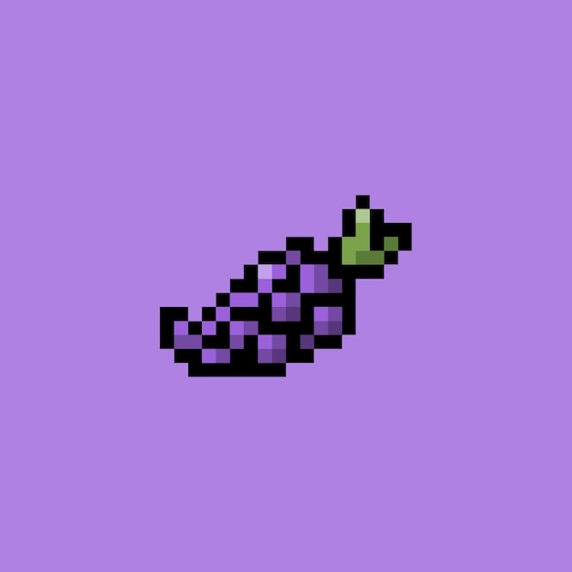 pixel art grape