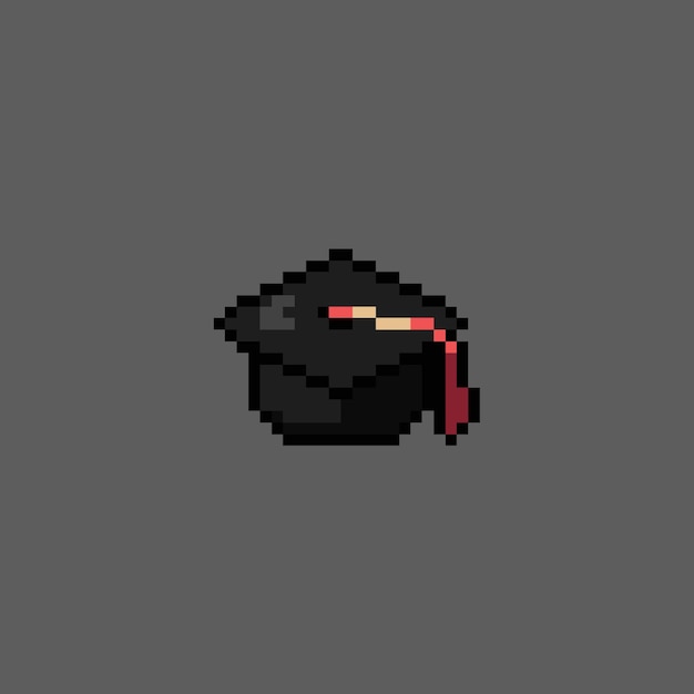 pixel art hat