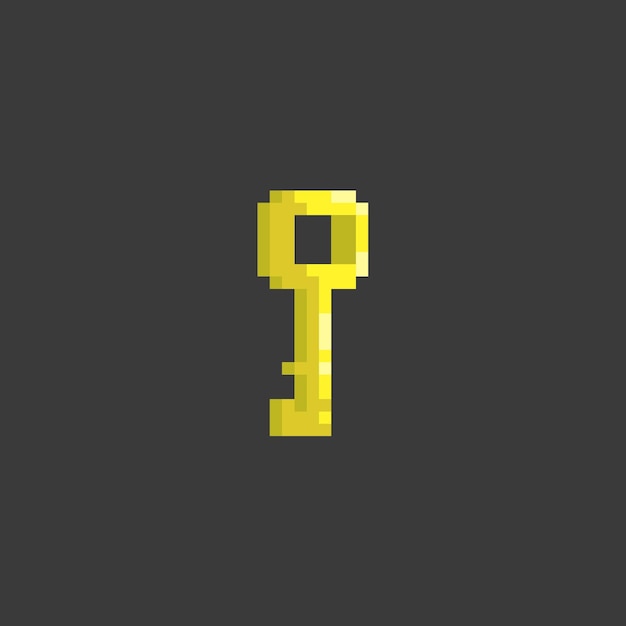 pixel art key