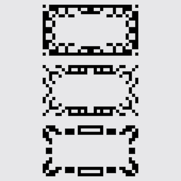 pixel art mini frame esthetiek retro sprite ontwerp