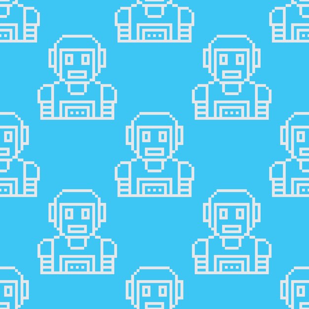 pixel art minimalistisch patroon vintage esthetiek retro sprite design