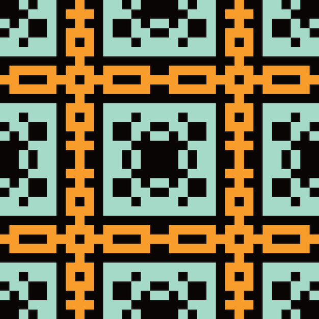 pixel art naadloos patroon