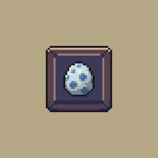 Pixel art rpg item for game asset