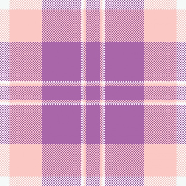 Pixel background  . modern seamless pattern plaid. . tartan scottish textile. beauty color madras ornament.