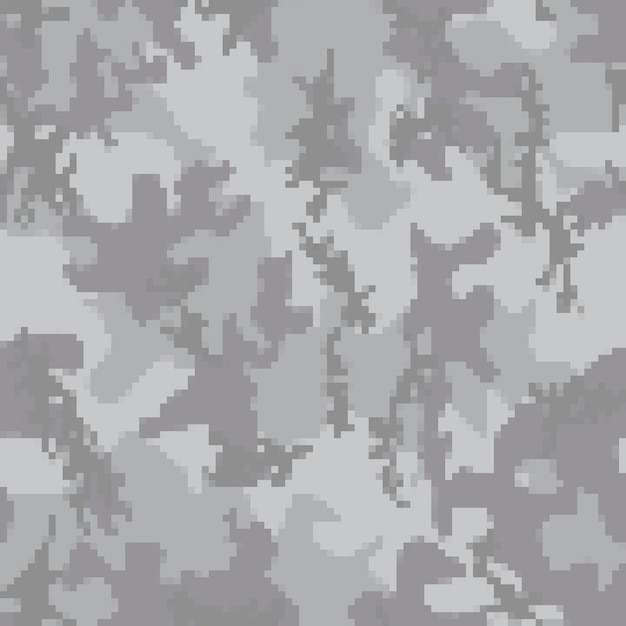 Pixel camouflage seamless pattern