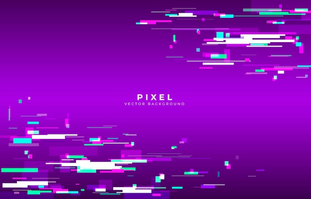 Pixel concept background design