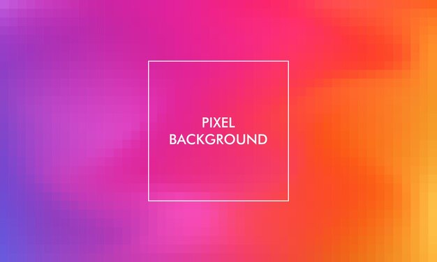 pixel gradiënt textuur abstracte achtergrond met kleurrijke kleur