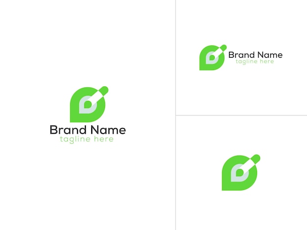 Vector pixel logo design - brand logo design