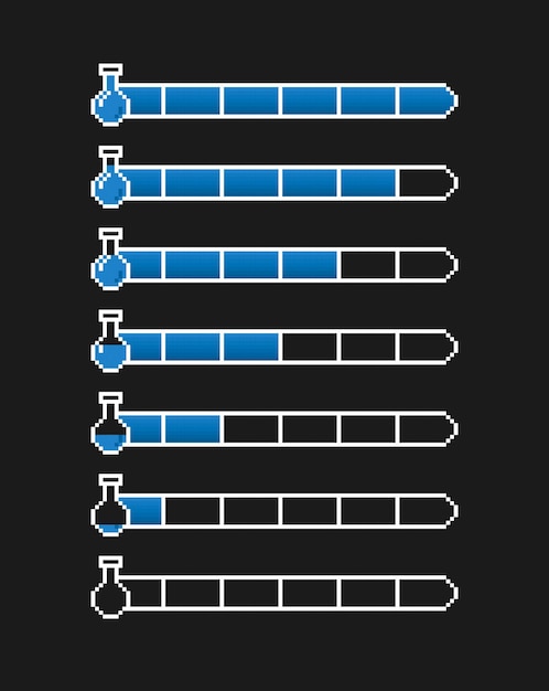 Pixel mana scale