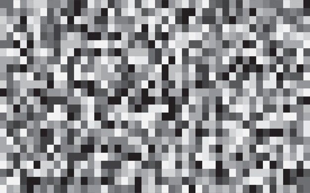 Vector pixel pattern at different color