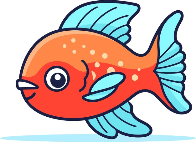 Pixel Piscines Digital Fish Vector Artistry Underwater Utopia Striking Fish Vector Mastery