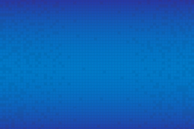 Pixel Technologie Gradiënt Blauwe Achtergrond