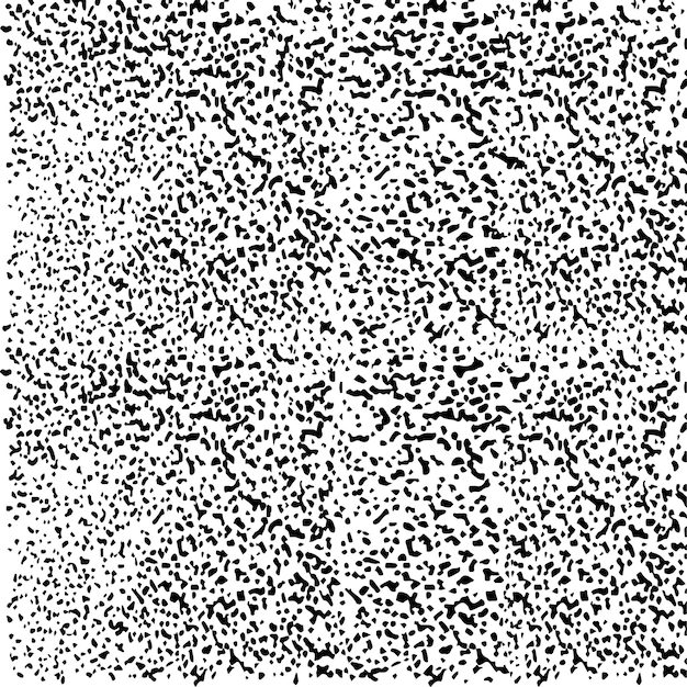ピクセル テクスチャ背景フラット スタイルのベクトル図黒色の密な間隔のピクセル