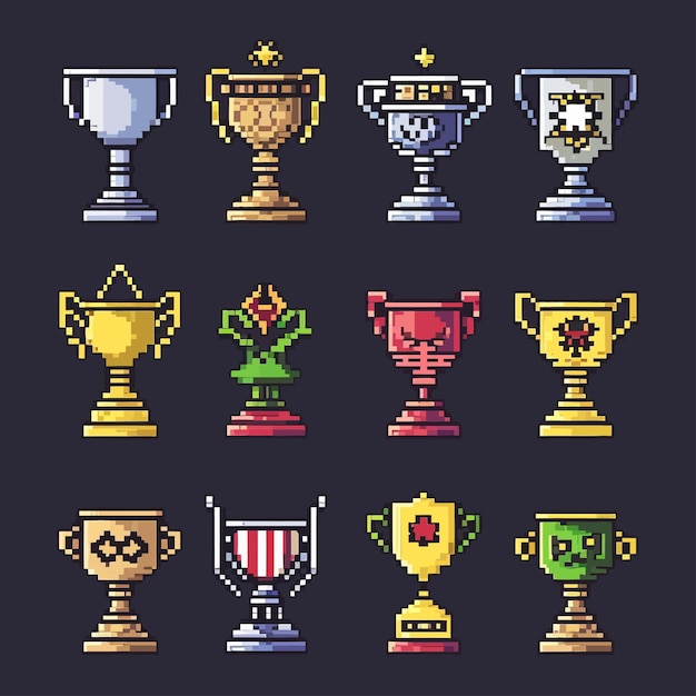 pixel trofee