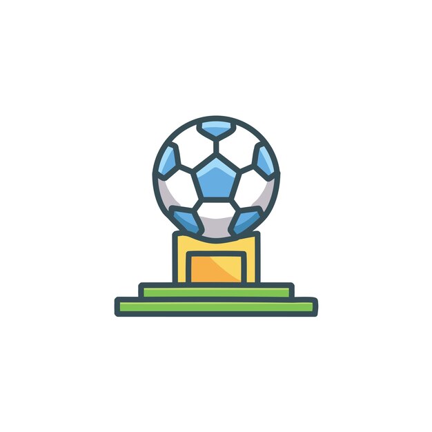 픽셀 터 간단한 아이콘 객체 축구