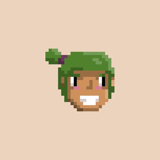 pixelart avatar gezicht