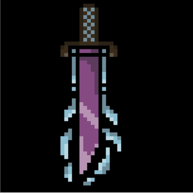 pixelart zwaard