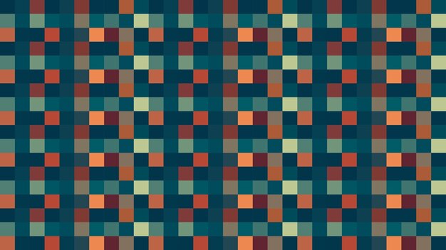 Pixelated Colorful Vibrant Geometric grid modern abstract pixel Noise Vector texture Tile seamless