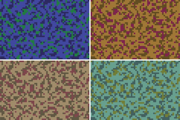 pixelcamouflage voor leger