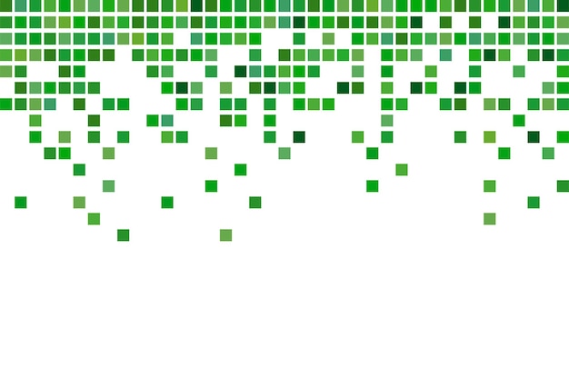 Pixelmozaïek Pixel verval illustratie Vallende pixels Abstracte achtergrond