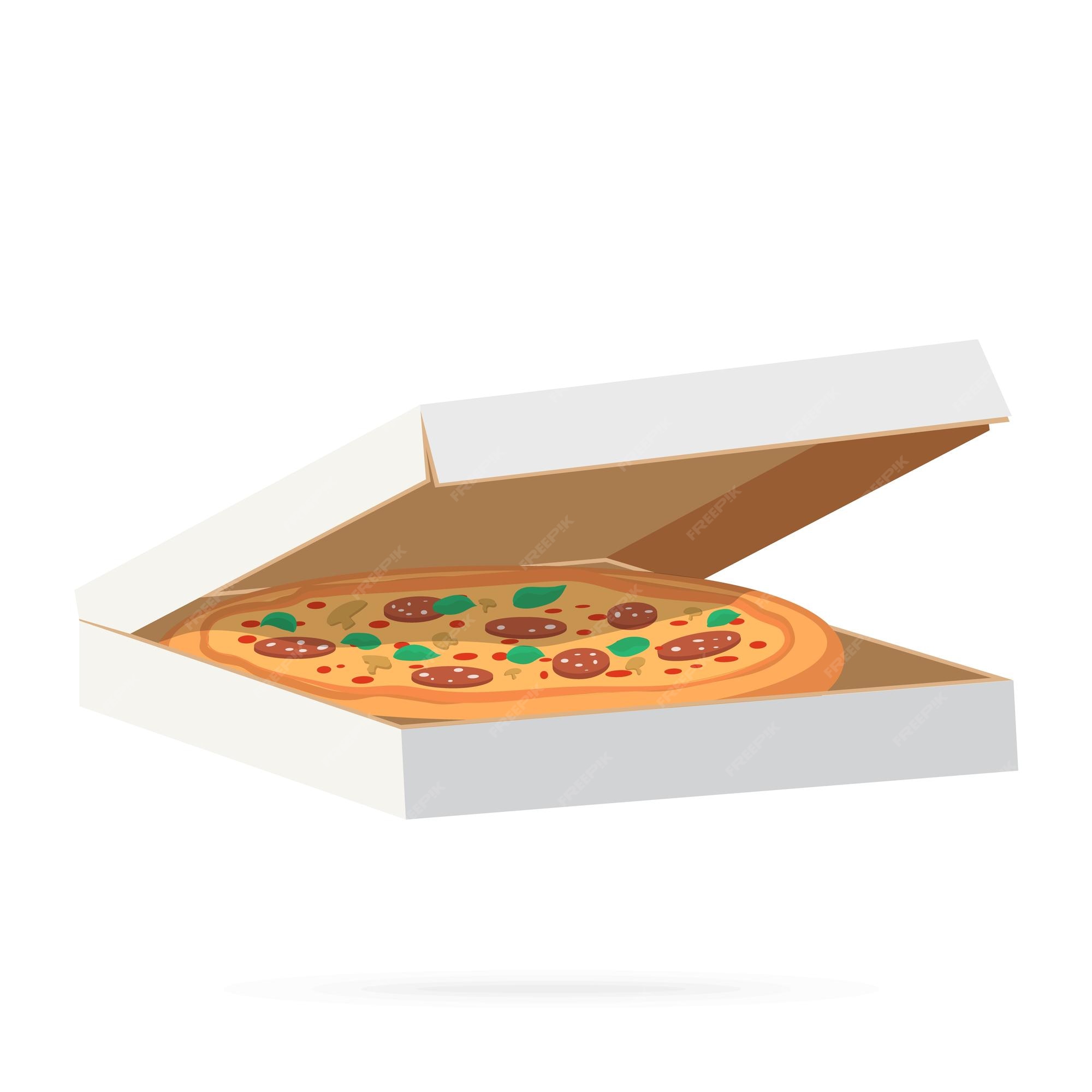 Pizza Box Design Vector Art PNG Images