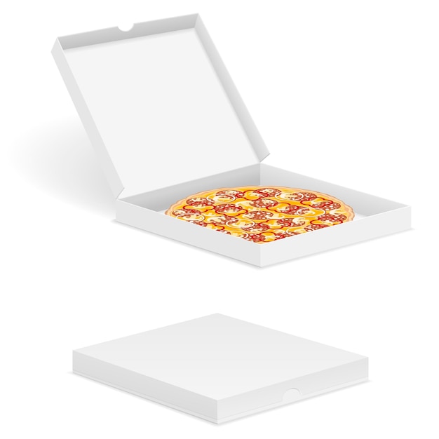 Pizza in box