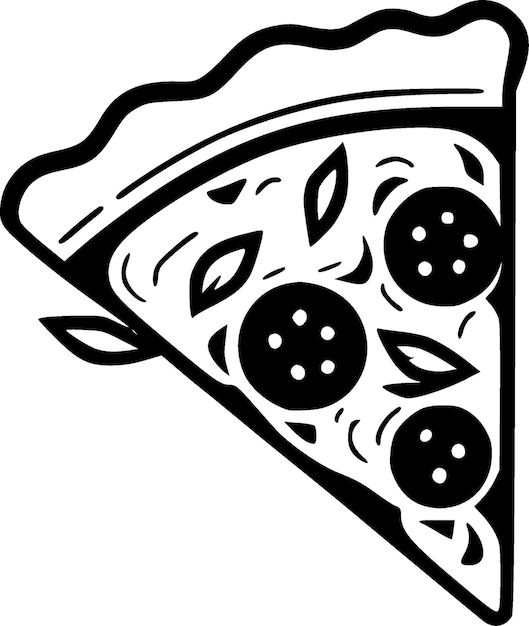 Pizza High Quality Vector Logo Vector illustration ideal for Tshirt graphic