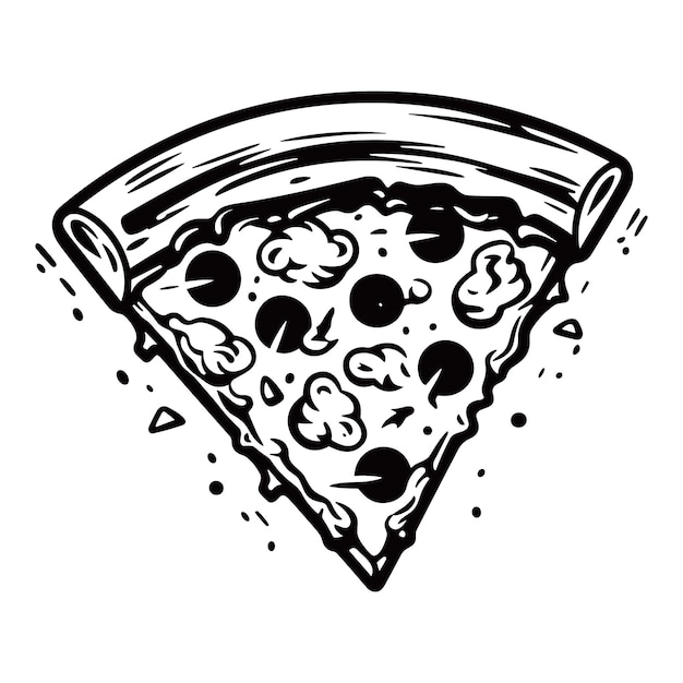 Pizza Icon vector illustration