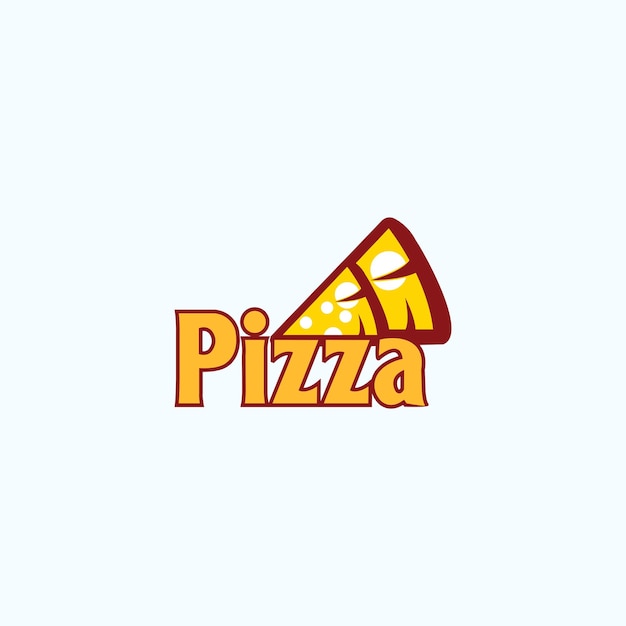 Pizza logo pictogram ontwerp vector