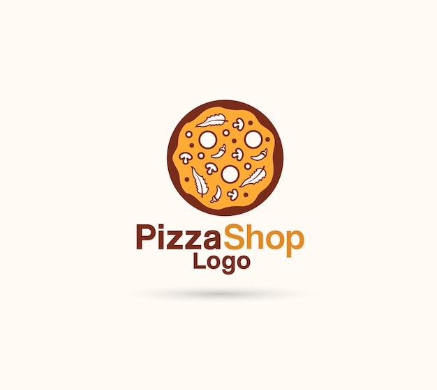 pizza vector logo design bundle