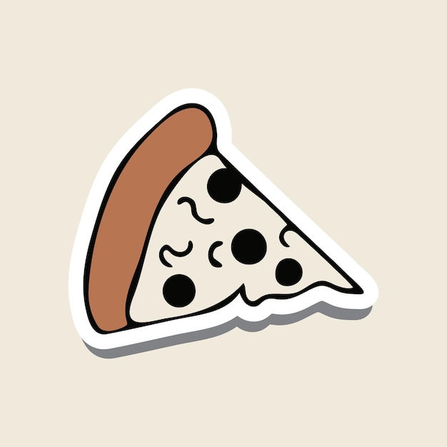 Pizza vectorillustratie