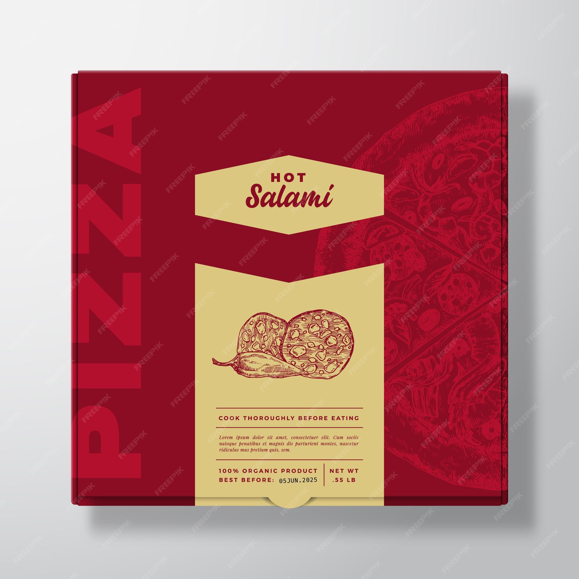 Pizza Packaging Design: Napoletana by tubik.arts on Dribbble