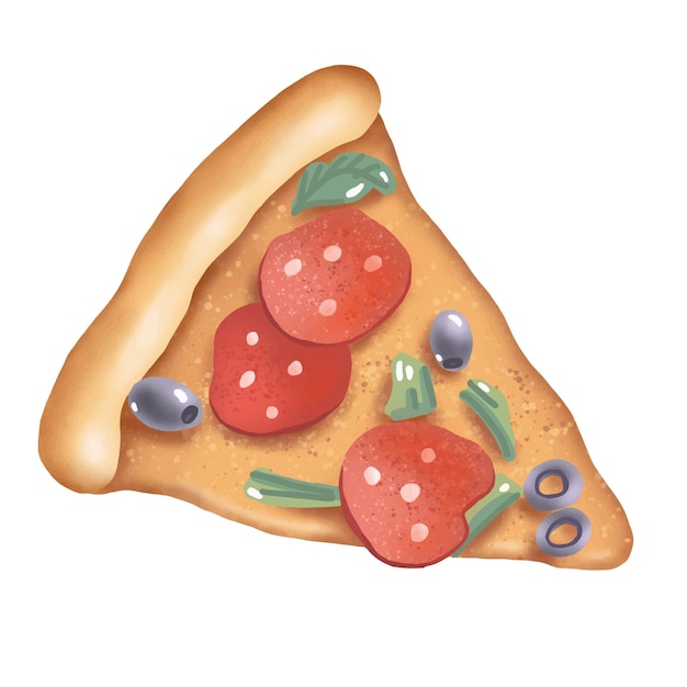 Vector pizza