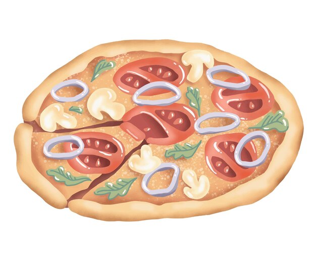 Vector pizza