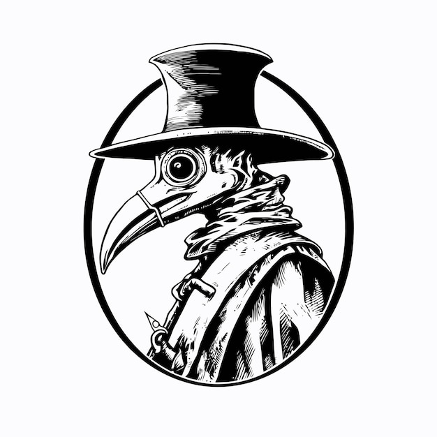 Vector plague doctor