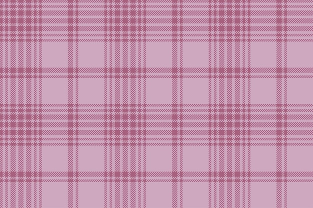 Plaid achtergrond controleren naadloos patroon in roze Vector stof textuur voor textiel print verpakking papier geschenkkaart of behang