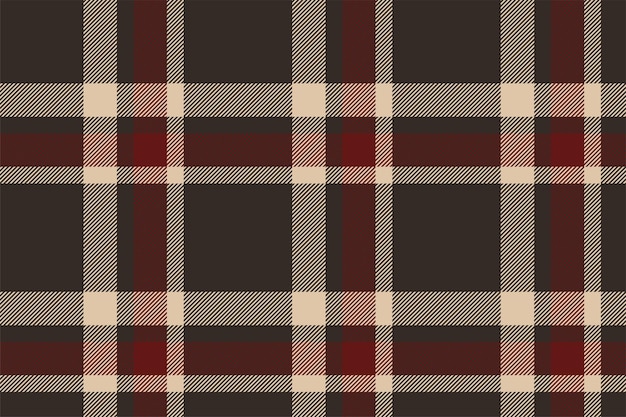 Plaid background check seamless pattern Vector fabric texture for textile print wrapping paper gift card or wallpaper