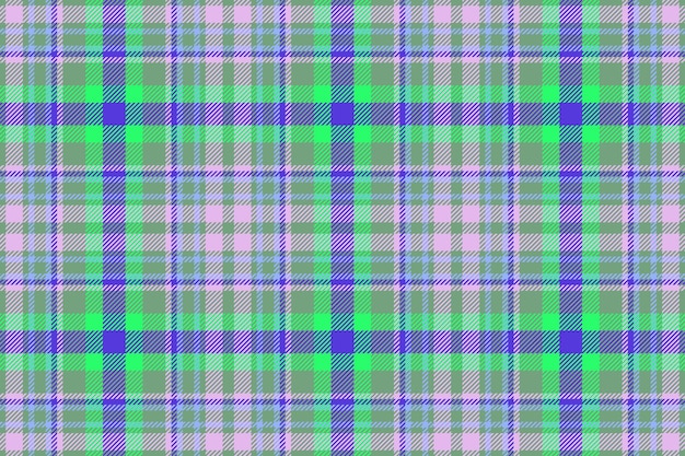 Plaid check achtergrond Textuur tartan naadloze Vector stof patroon textiel