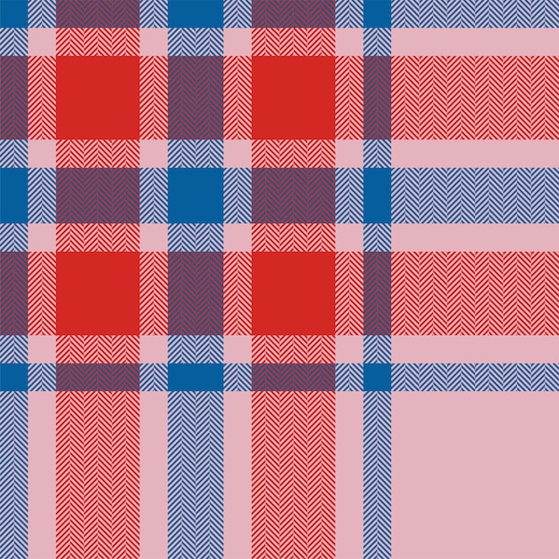 Motivo a quadri scozzese tessuto senza cuciture design con stampa tessile scozzese