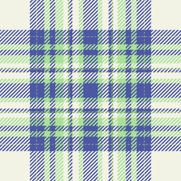 Plaid check pattern Seamless fabric texture Tartan textile print